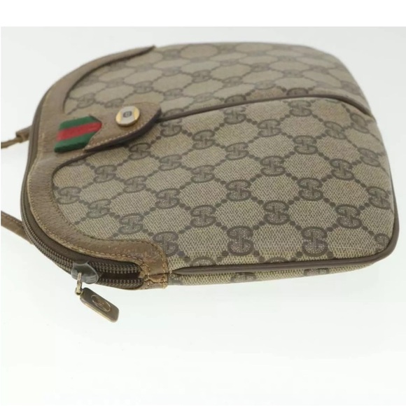 Authenticated Gucci Vintage Ophidia Web Sherry Crossbody Shoulder Bag Purse - Picture 6 of 15